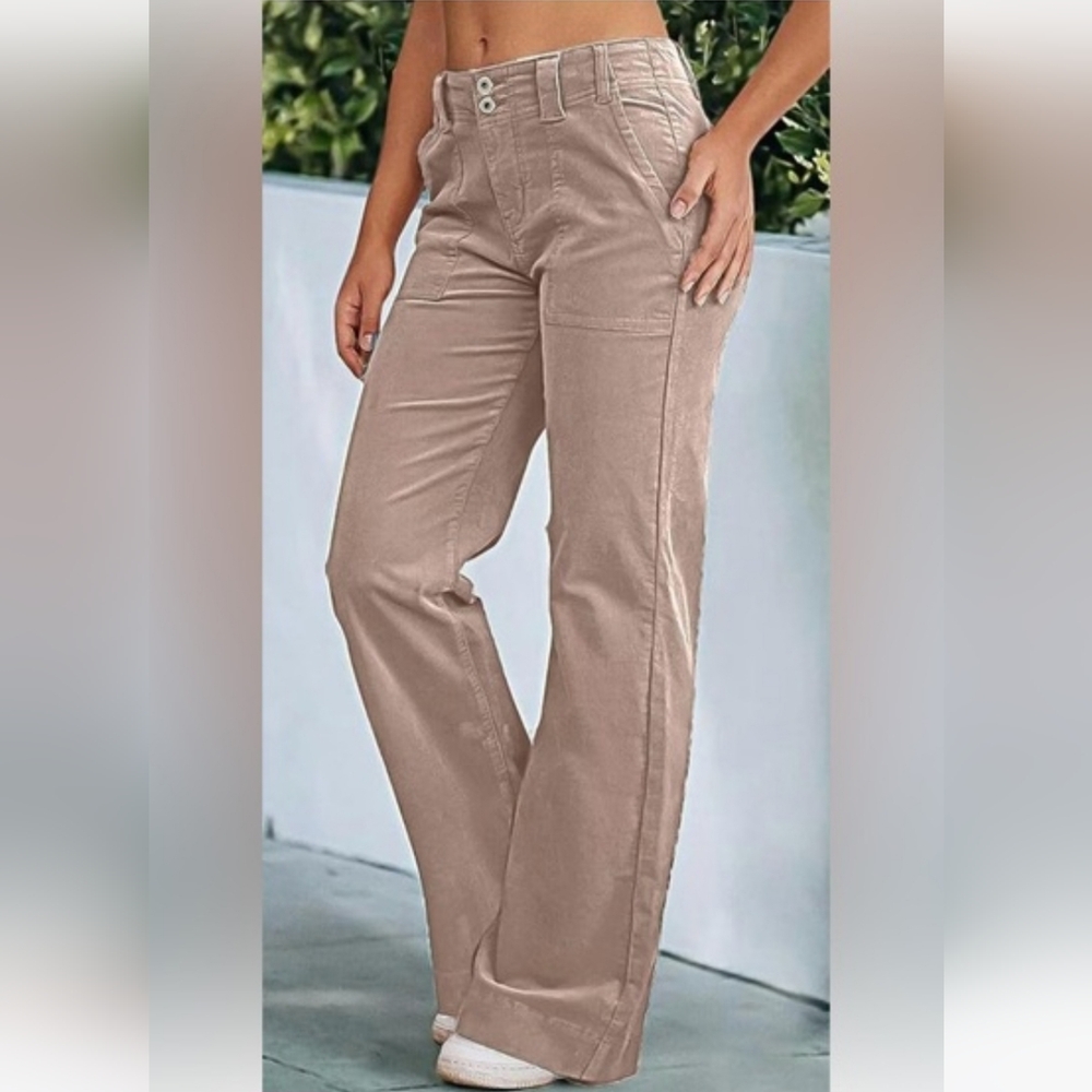 FLAMINGALS Flare Corduroy 